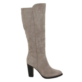 Cinza Salto alto UK05P Cinza