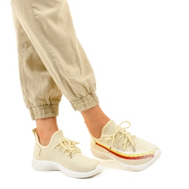 Calçados esportivos bege HB-48