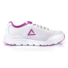 Tênis de corrida Peak E43208H W 61189-61194 branco roxo