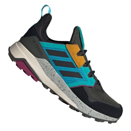 Sapatos Adidas Terrex Trailmaker M FU7240 preto azul cinza verde amarelo