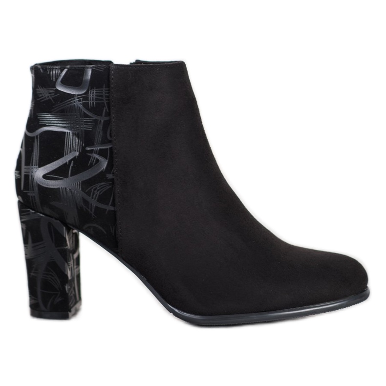 Sergio Leone Botas de camurça com um aplicativo preto
