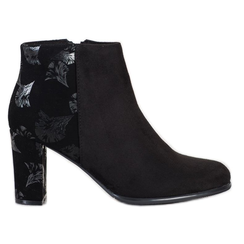 Sergio Leone Botas de camurça com um aplicativo preto