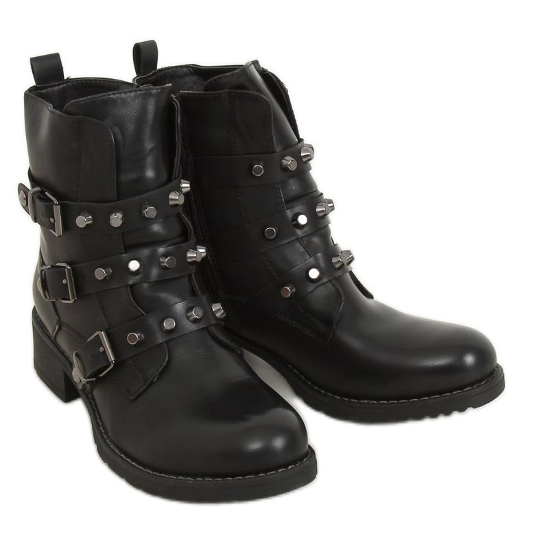 Botas militares pretas Z195 pretas preto