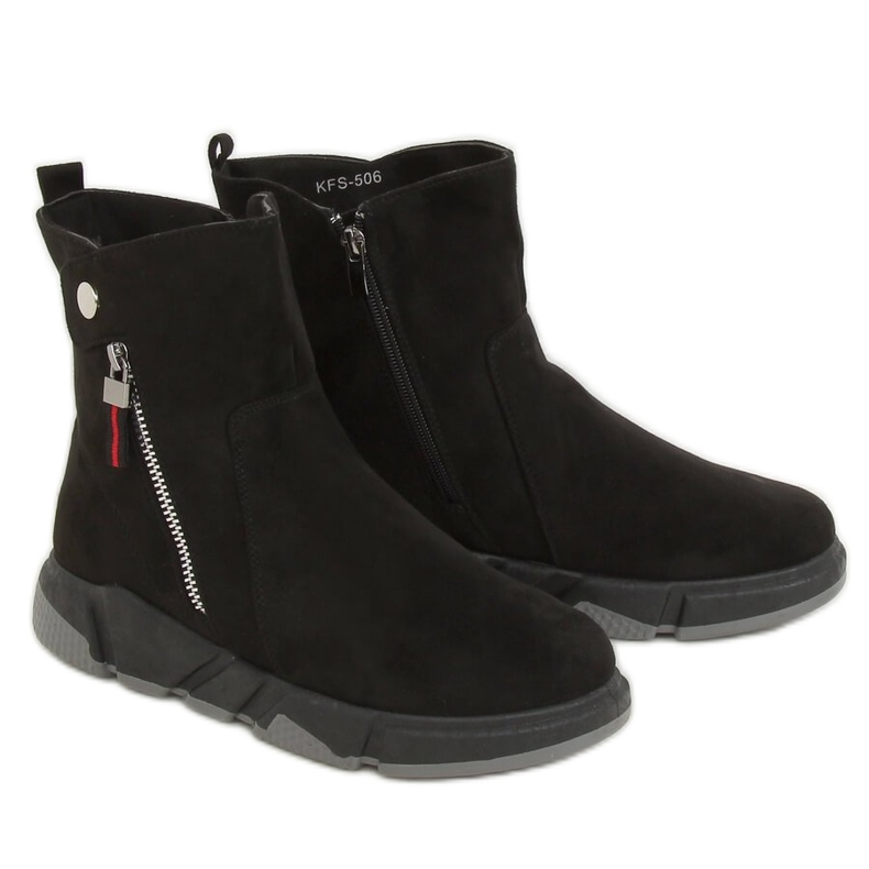 Botas esportivas pretas KFS-506 Pretas preto