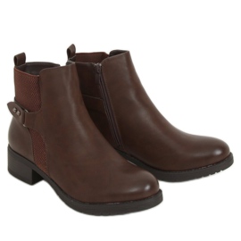 Botas marrons Jodhpur para mulheres MDM226 marrom