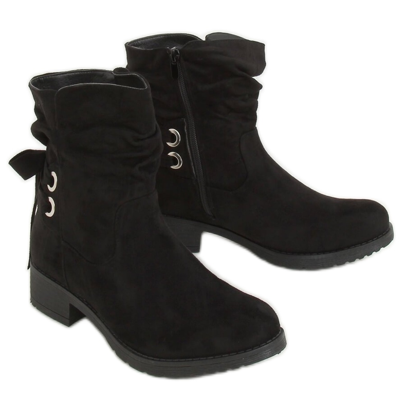 Botas pretas femininas pretas 1212-PA pretas preto