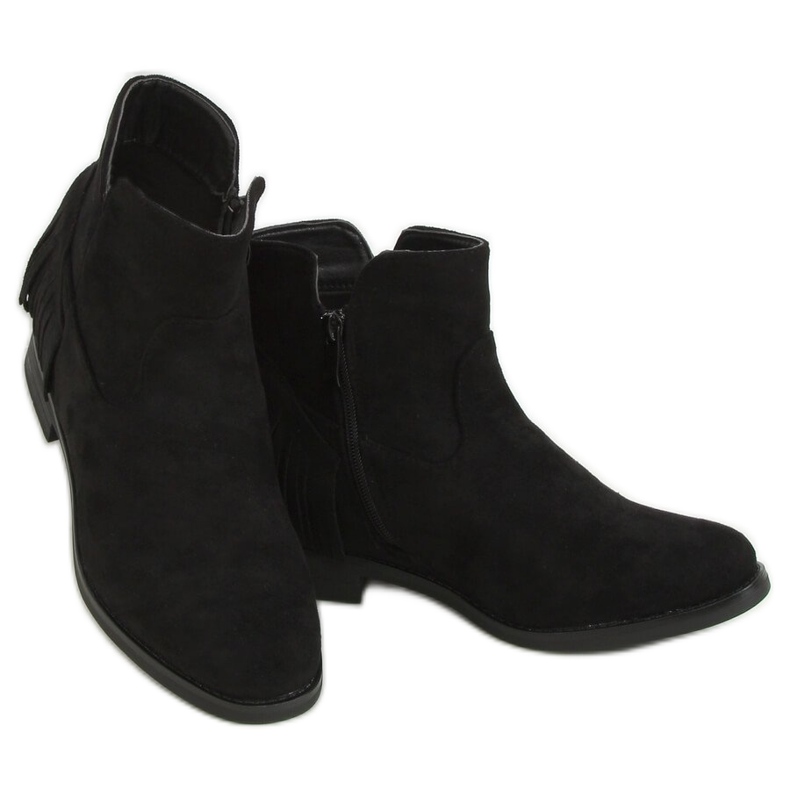 Botas pretas 1515 pretas estilo boho preto