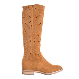 Seastar Botas Openwork castanho