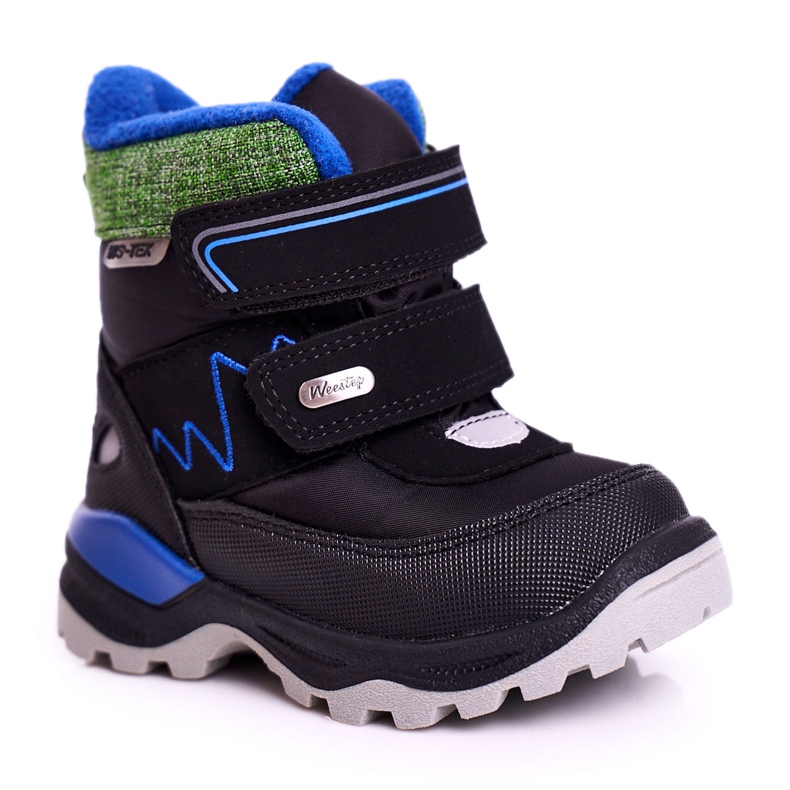 WEESTEP Botas de lã quente para neve infantil booom preto