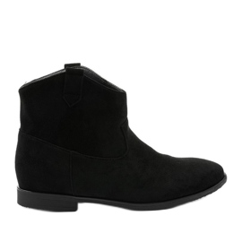 Botas de camurça Epsom pretas preto