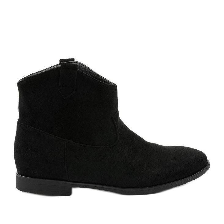 Botas de camurça Epsom pretas preto