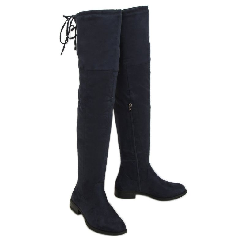 Botas mosqueteiro MR-1 Navy azul marinho