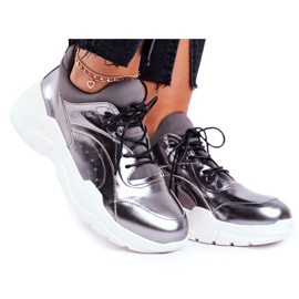 Tênis feminino goe couro peltre GG2N3040 preto