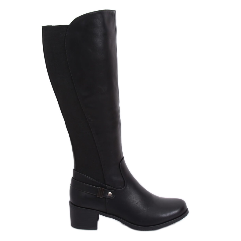 Botas pretas CH1961 pretas de salto alto preto