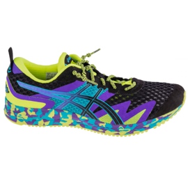 Asics Gel-Noosa Tri 12 M 1011A673-003 preto tolet azul verde