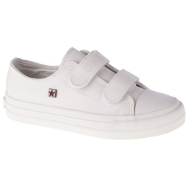 Sapatos Juvenis Big Star Jr GG374010 branco preto