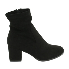 Evento Botas de lycra pretas preto