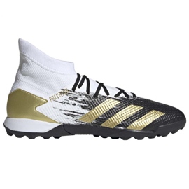 Chuteiras Adidas Predator 20.3 M Tf FW9191 preto branco