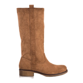 Seastar Botas de camurça deslizantes marrom