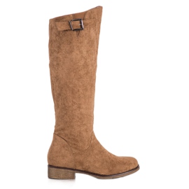 Seastar Botas bege marrom