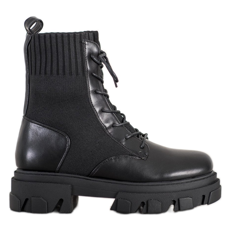 Seastar Trabalhadores elegantes na plataforma preto