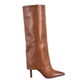 Seastar Moda salto alto marrom