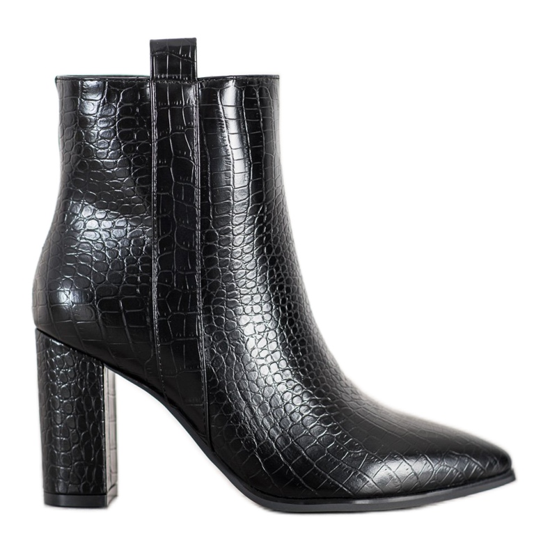 Seastar Botas elegantes com um padrão preto