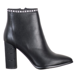 Filippo Botas Com Salto Decorativo preto