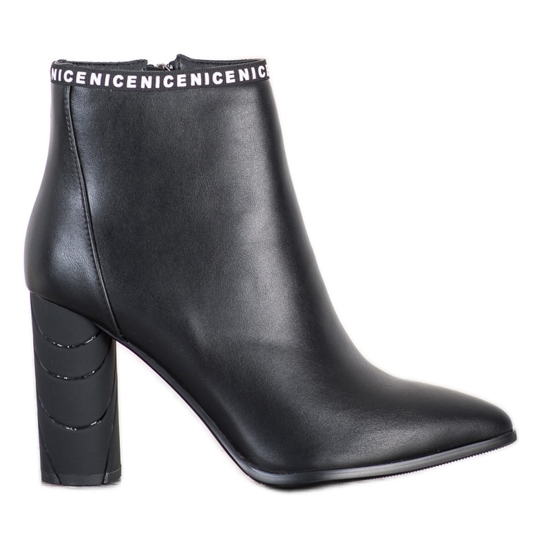 Filippo Botas Com Salto Decorativo preto Filippo Botas Com Salto Decorativo preto