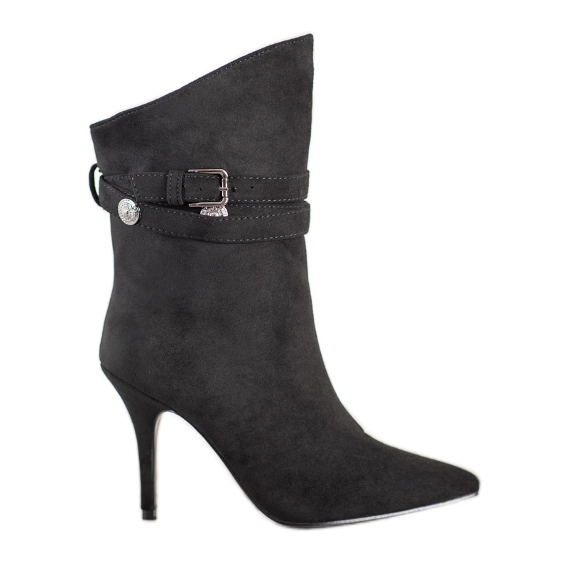Seastar Botas de salto alto preto