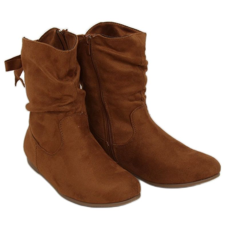 Camel DH26 Camel botas femininas castanho