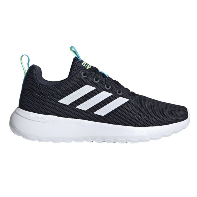 Tênis Adidas Lite Racer Cln Jr FV9608 preto azul marinho