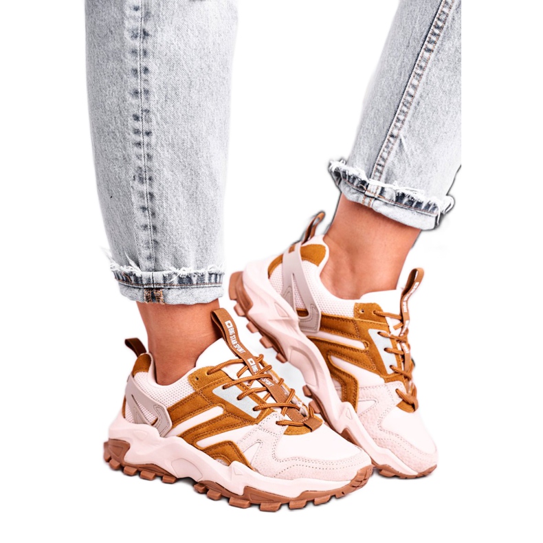 Tênis feminino Big Star Beige GG274664 bege