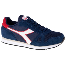 Calçados Diadora Simple Run M 101-173745-01-C8815 preto azul marinho Calçados Diadora Simple Run M 101-173745-01-C8815 preto azul marinho