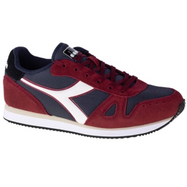 Calçados Diadora Simple Run M 101-173745-01-C8913 branco vermelho azul marinho Calçados Diadora Simple Run M 101-173745-01-C8913 branco vermelho azul marinho