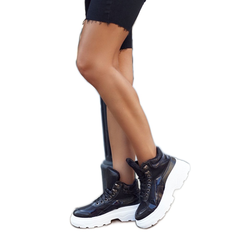 PS1 Calçados Esportivos Femininos Warmed Black Davan preto