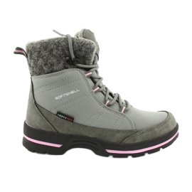 American Club Botas Softhell com membrana SN03 / 20 rosa cinza American Club Botas Softhell com membrana SN03 / 20 rosa cinza
