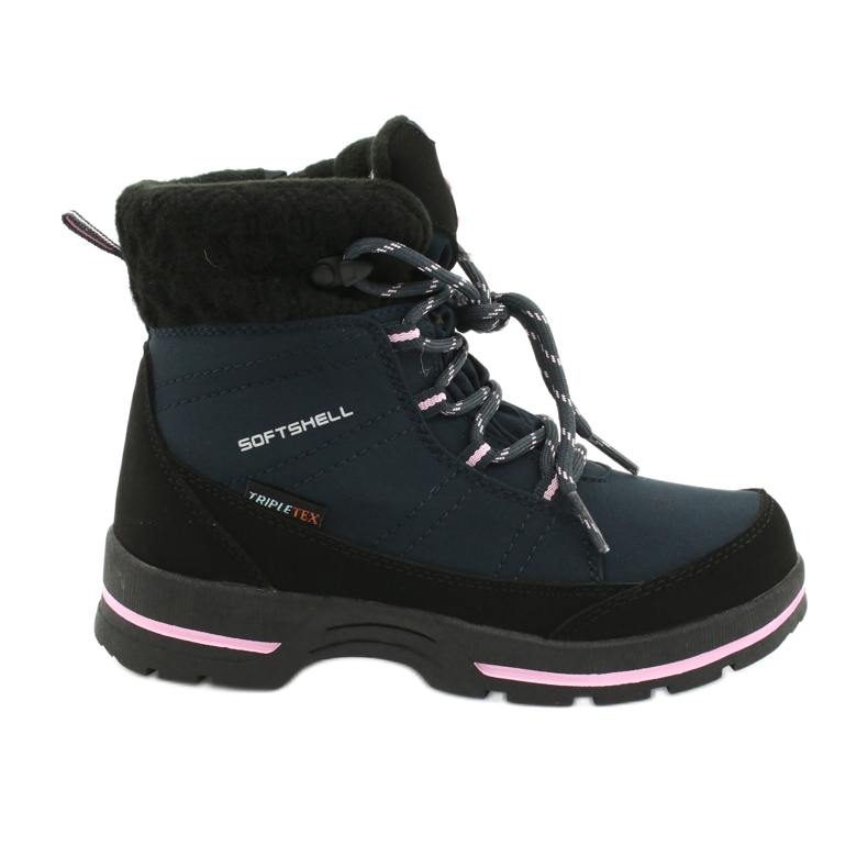 American Club Botas Softhell com membrana SN03 / 20 preto azul marinho rosa