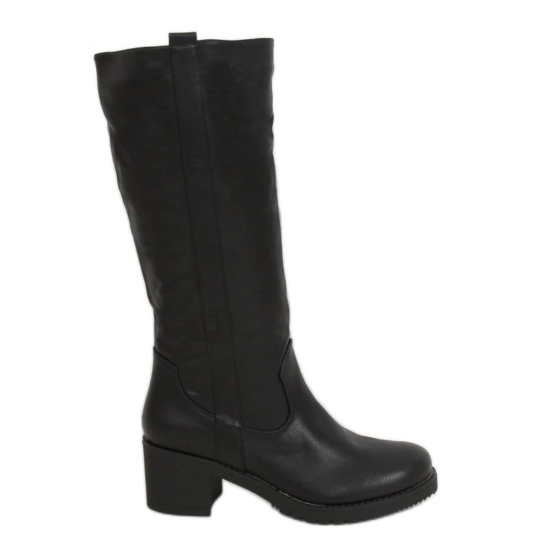 Botas militares pretas J19-37 pretas preto