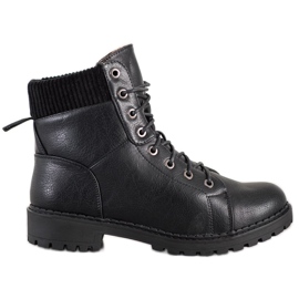 Kylie Caçadores de cadarços preto