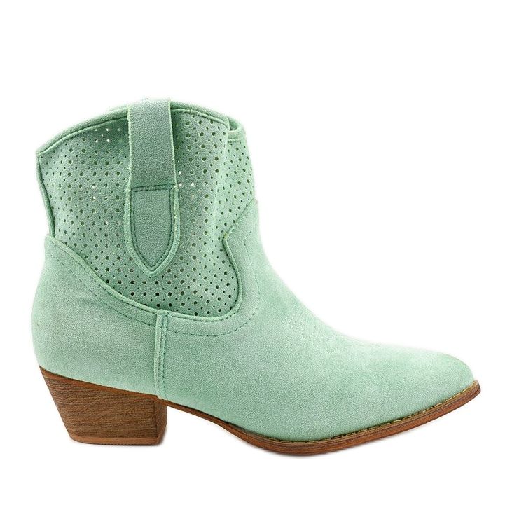 Botas de cowboy verdes de Raithea