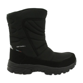 American Club Botas com membrana isolada com lã preto