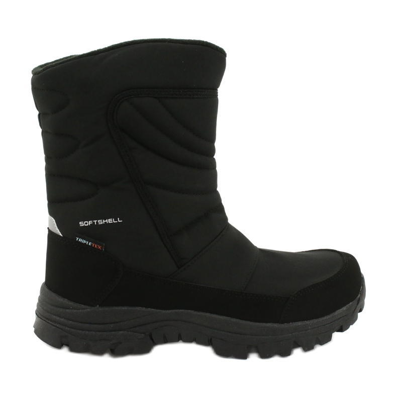 American Club Botas com membrana isolada com lã preto