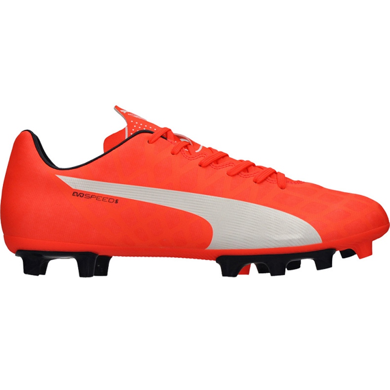 Chuteira Puma Evo Speed ​​5.4 Fg 103286 01 multicolorido vermelho