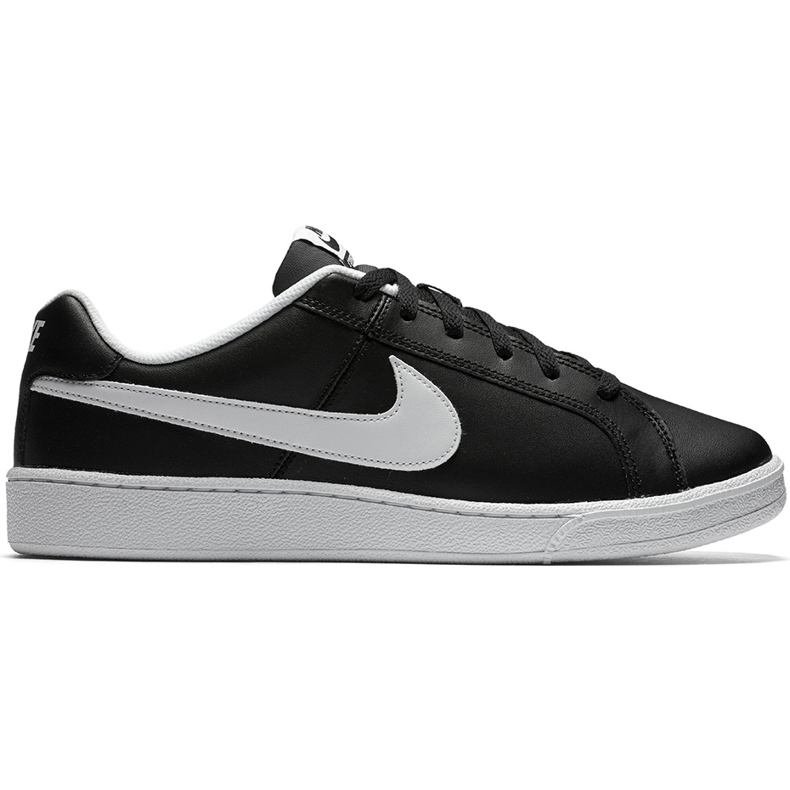 Sapatos masculinos negros Nike Court Royale 749 747 010 preto