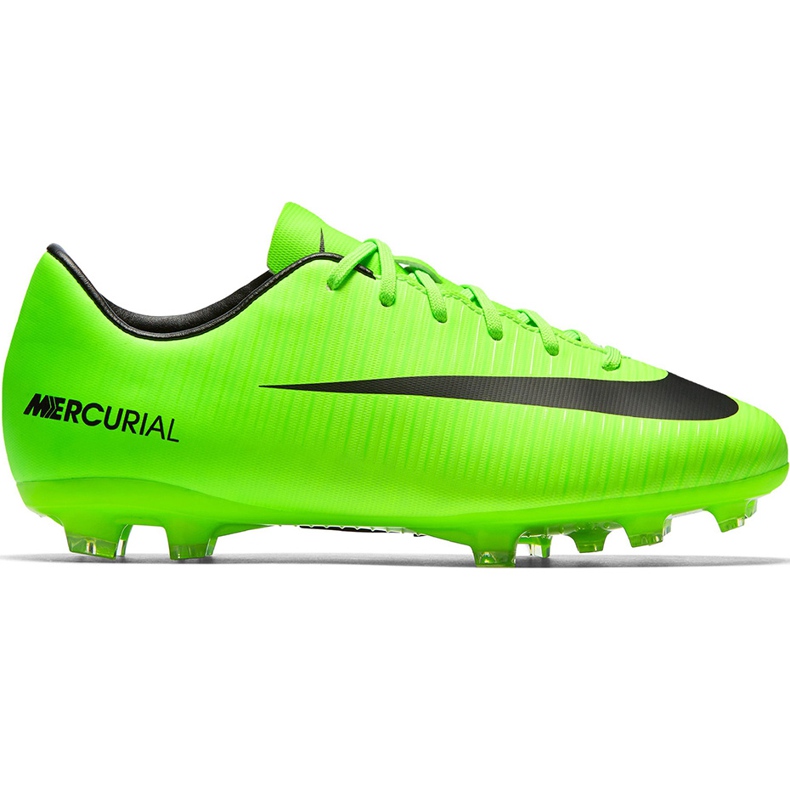 Chuteiras Nike Mercurial Victory Vi Fg Jr 831945 303 verde verde