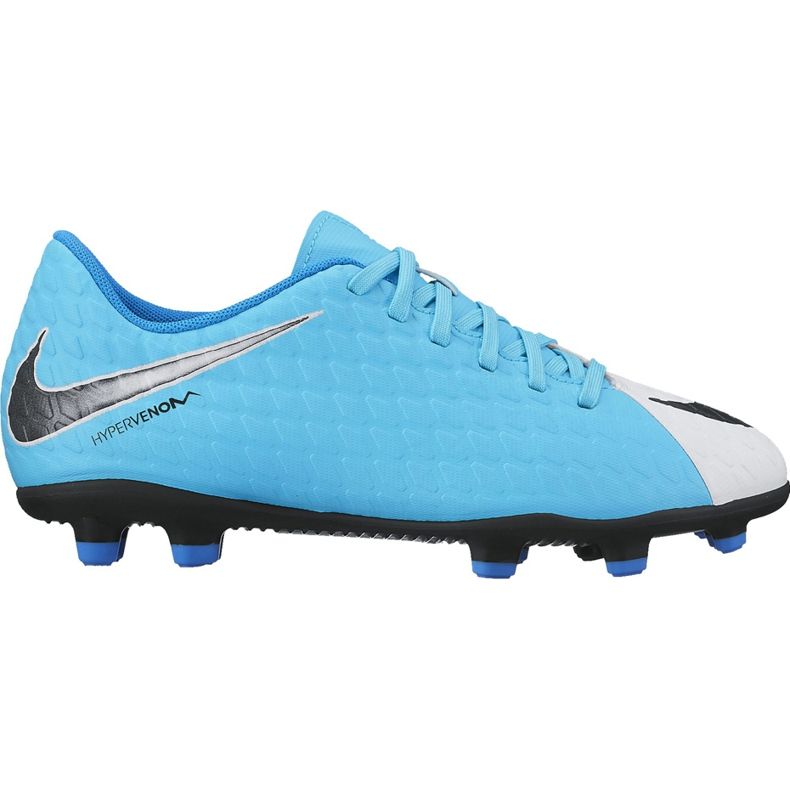Chuteiras Nike Hypervenom Phade Iii Fg Jr 852580 104 azul azul