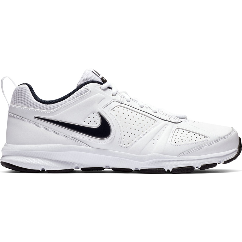 Sapatos masculinos Nike T Lite Xi brancos e pretos 616544 101