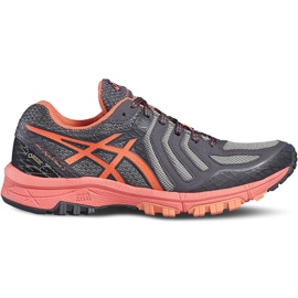 Tênis de corrida feminino Asics Gl Fuji Attack 5GTX T681N-9520 cinza