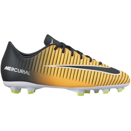 Chuteiras Nike Mercurial Victory Vi Fg Jr 831945 801 laranja